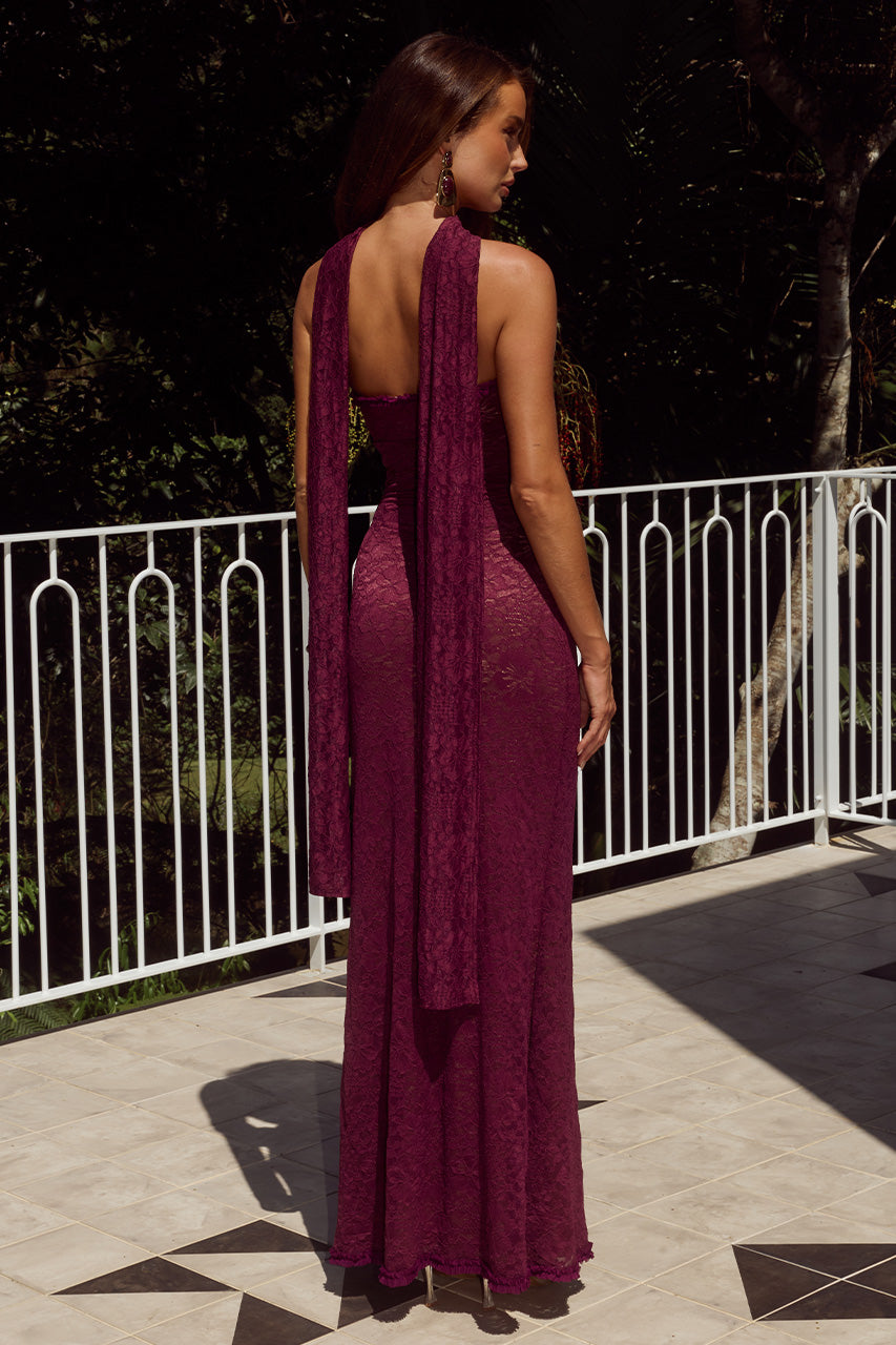 AMANA STRAPLESS SCARF MAXI DRESS - WINE - AMANASTRAPLESSSCARFMAXIDRESS-WINE-07