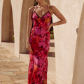 AMINAH MAXI DRESS - ROMANCE PRINT