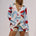 AMOREE LONG SLEEVE WRAP SHIRT - AMOREE RED