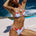 AMOREE SIDE TIE BIKINI BOTTOM - AMOREE RED
