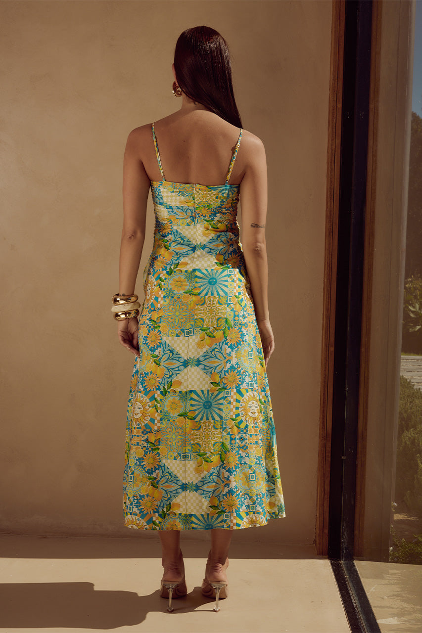 ANACAPRI MIDI DRESS - ANACAPRI LEMON - ANACAPRIMIDIDRESSANACAPRILEMON_2