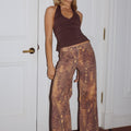 ZAVIER STRAIGHT LEG JEANS - TAN VIPER