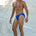 ANDREAS PRINTED SWIM BRIEF - ROYAL BLUE