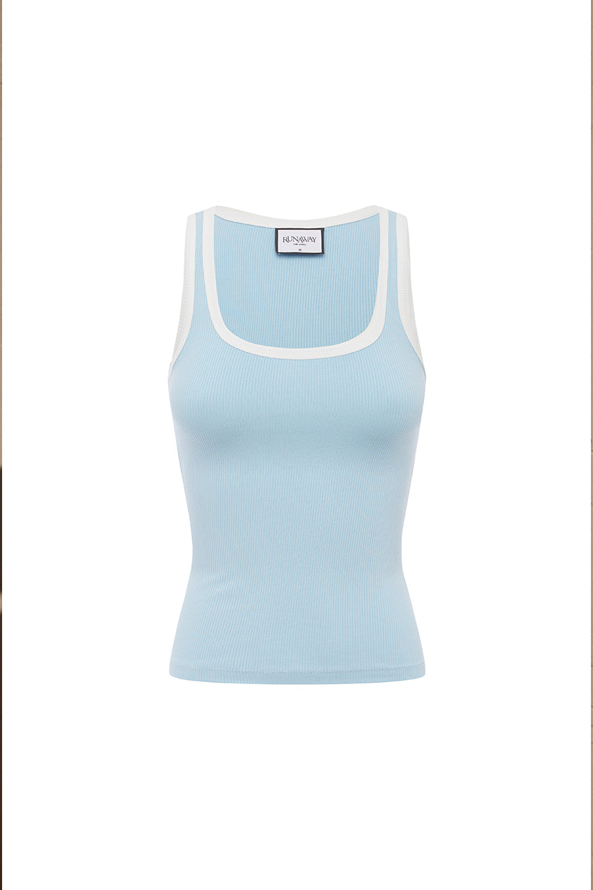 ANGELO SCOOP TANK - ICE BLUE - ANGELO-TANK---ICE-BLUE