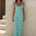 ANITA MAXI DRESS - AQUA