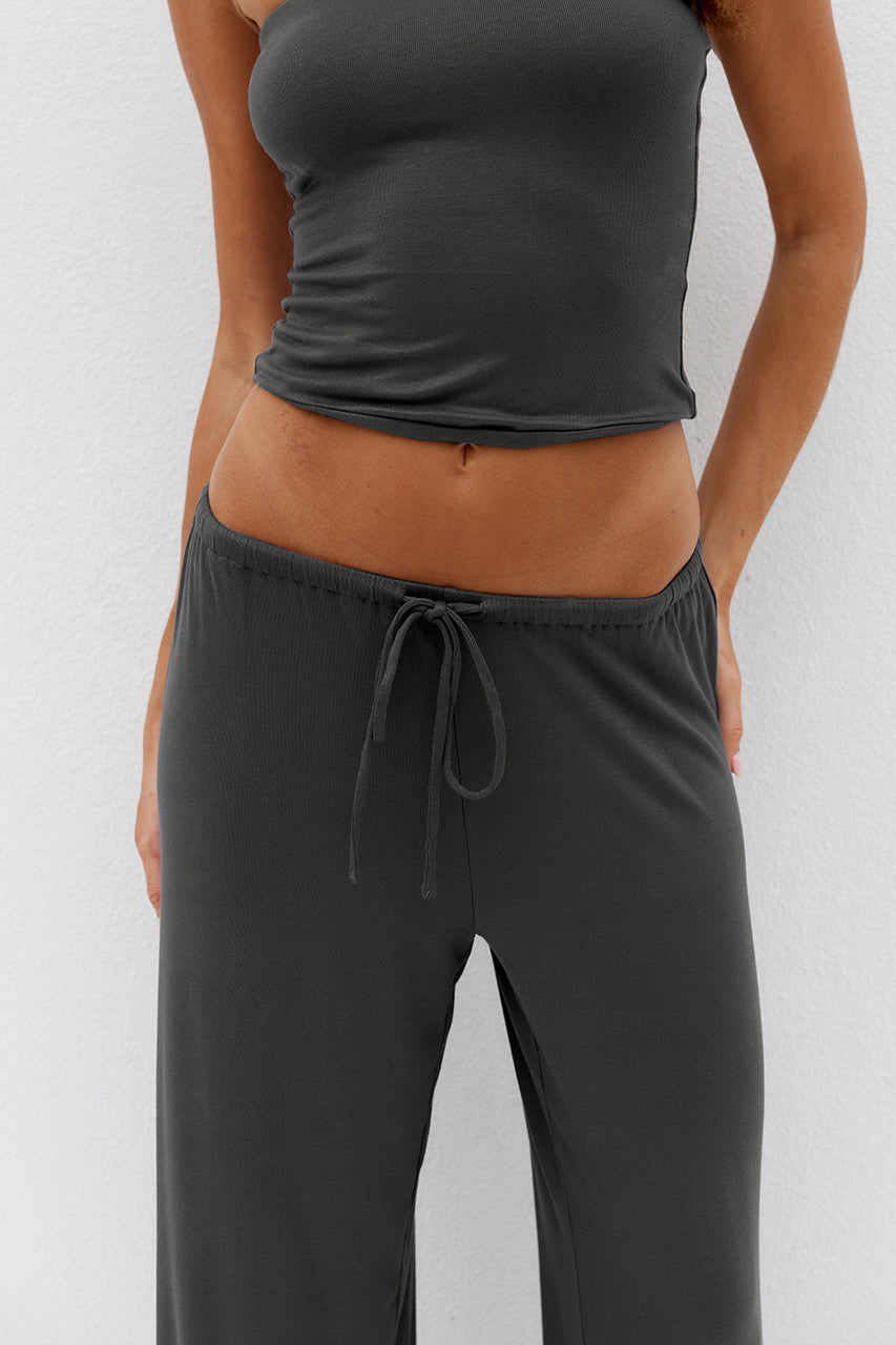 ANJI RELAXED WIDE LEG SWEATPANTS - STEEL - ANJI-STRAPLESS-TOP---STEEL-X-ANJI-RELAXED-WIDE-LEG-SWEATPANTS---STEEL-_3
