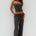 ANJI RELAXED WIDE LEG SWEATPANTS - STEEL