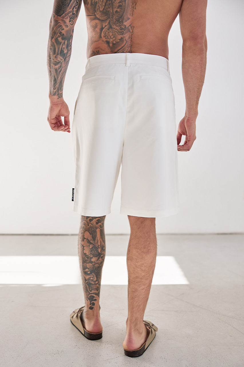 ANTE TAILORED SHORTS - CREAM - ANTETAILOREDSHORTS-CREAM-4