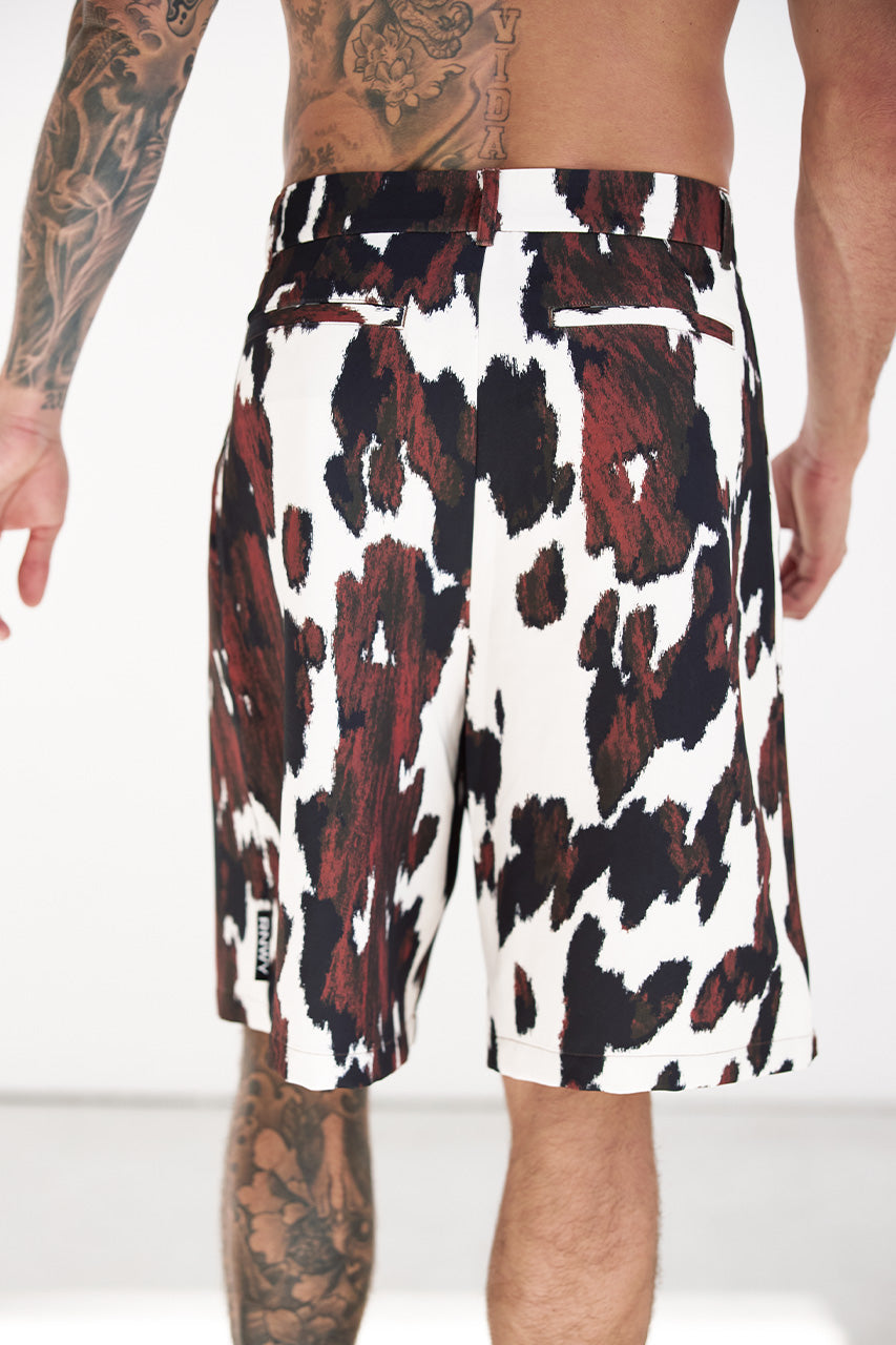 ANTE TAILORED SHORTS - SHILOH WHITE