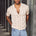 ANTHONY SHORT SLEEVE KNIT TOP - SAND