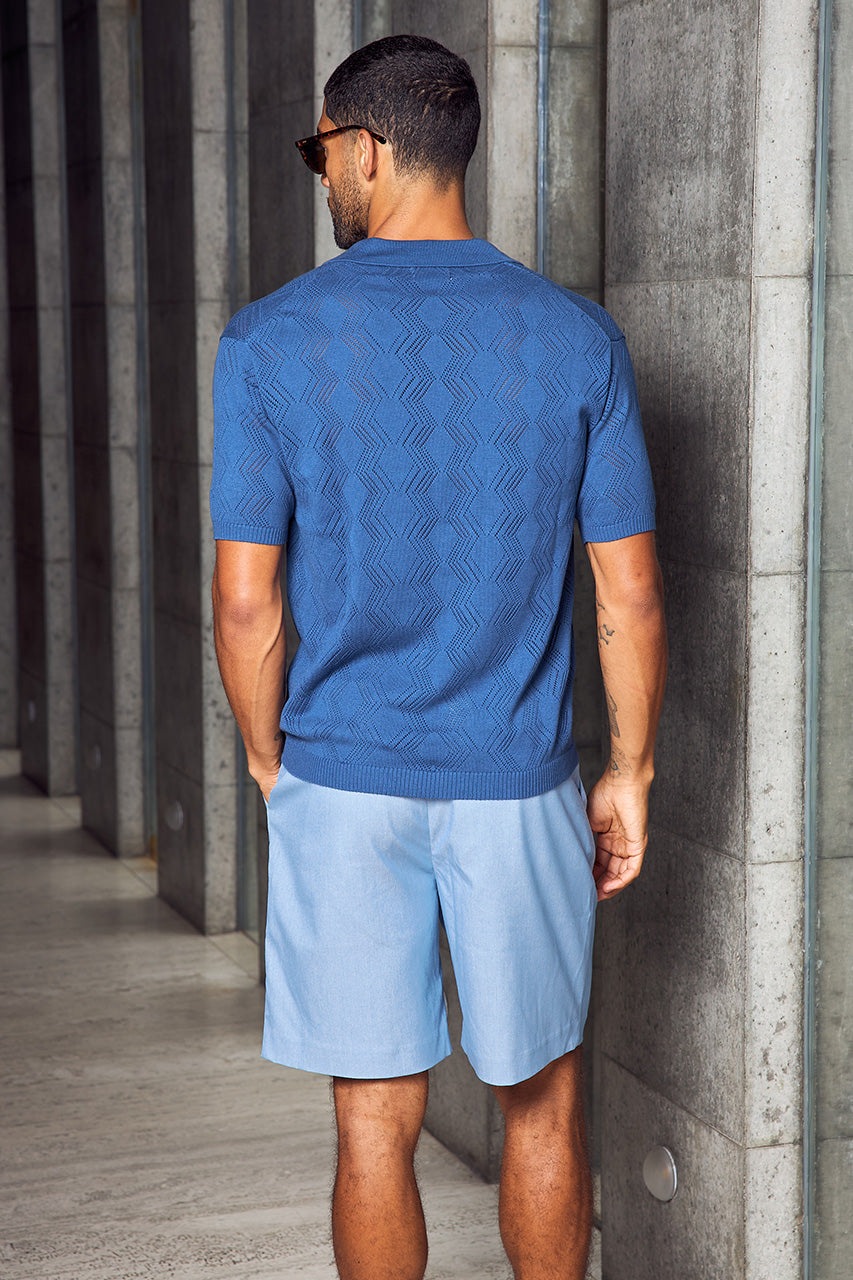 ANTHONY SHORT SLEEVE KNIT TOP - STEEL - ANTHONY_SHORT_SLEEVE_KNIT_TOP_-_STEEL_-2
