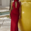 ANTONIE MAXI DRESS - CHERRY