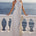 ARABELLE HIGH NECK MAXI DRESS - PEARL