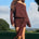 ARIA ONE SHOULDER KNIT MINI DRESS - BERRY