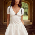ARIARNE MINI DRESS - WHITE