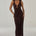 ARIYA SLEEVELESS KNIT MAXI DRESS - CHOCOLATE METALLIC