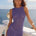 ARIYA SLEEVELESS MINI DRESS - PERIWINKLE METALLIC