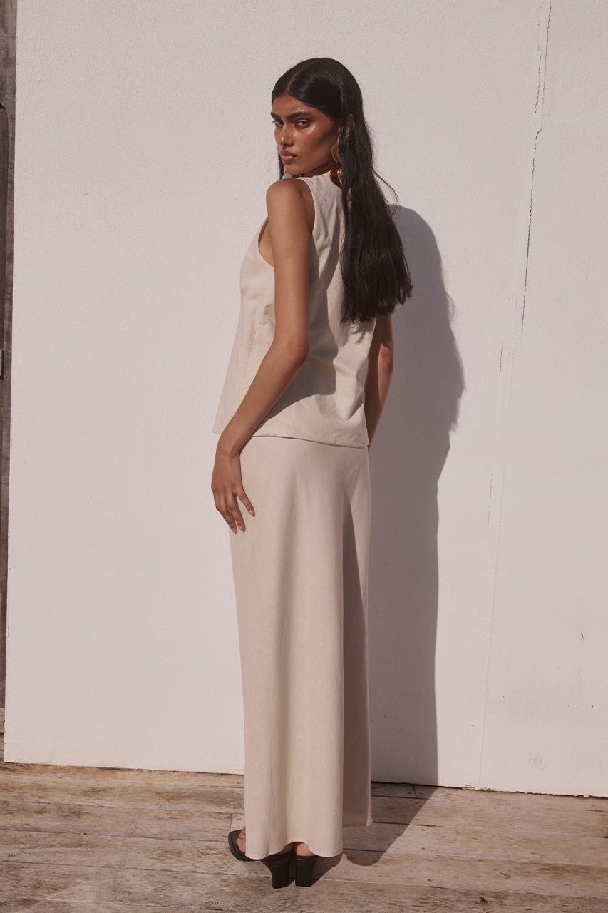 ASCEND MAXI SKIRT - SAND - ASCENDVESTXTILLYMAXISKIRT-SAND_f62235b6-8513-4fd9-a6bd-927366cfa4e6
