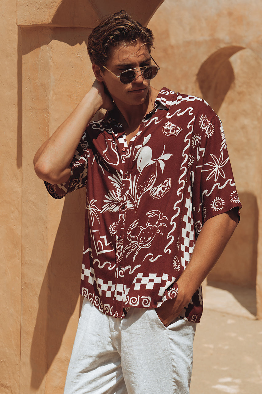 ASTLEY SHIRT - WINE - ASTLEY-SHIRT-WINE-_2