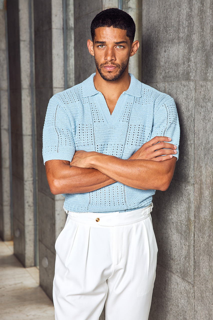 ATLAS SHORT SLEEVE POLO KNIT TOP - SKY BLUE - ATLAS_SHORT_SLEEVE_POLO_KNIT_TOP_-_SKY_BLUE-1