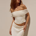AUDRINA TOP - IVORY