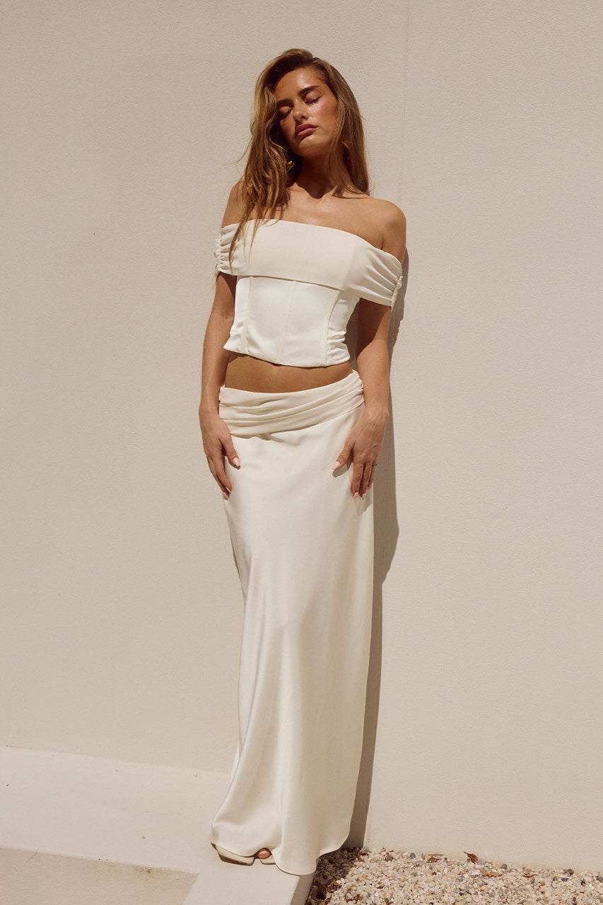 AUDRINA TOP - IVORY - AUDRINATOPIVORYxAUDRINAMAXISKIRTIVORY_6