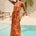 AURA MAXI DRESS - ALOHA ORANGE
