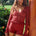 AURORA KNIT SHORT - RED