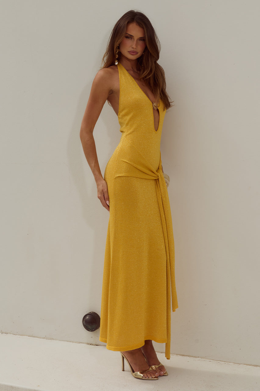 AYELLA DEEP-V KNIT MAXI DRESS - MANGO - AYELLADEEP-VKNITMAXIDRESS-MANGO-02