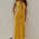 AYELLA DEEP-V KNIT MAXI DRESS - MANGO