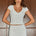 AYLEEN V-NECK TOP - WHITE