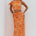 AZARIAH SIDE TIE MAXI SKIRT - AZARIAH ORANGE
