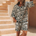 AZAR SHORT - SAND/BLACK
