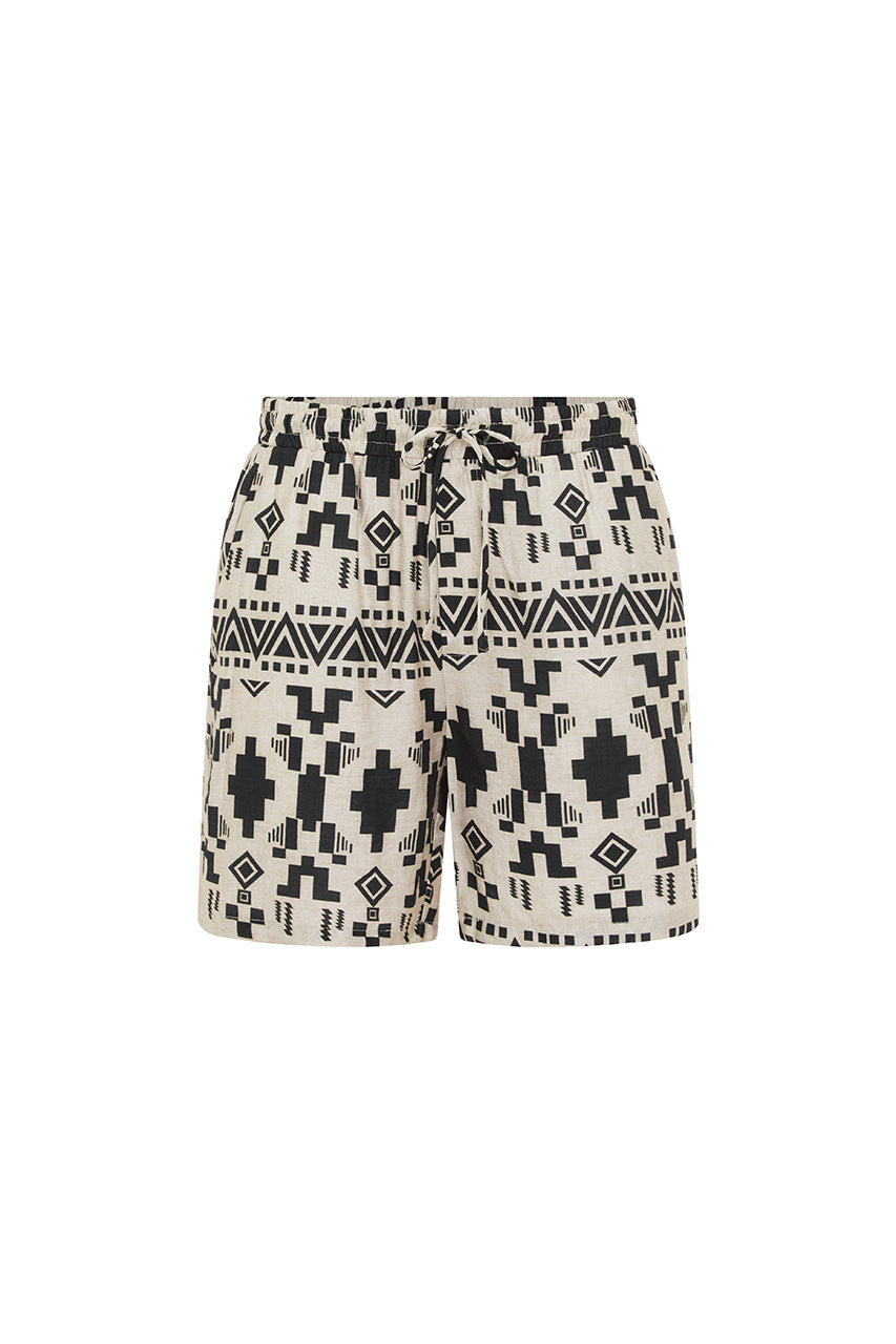 AZAR SHORT - SAND/BLACK - AZARSHORT