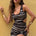 Hendrix Midi Dress - Black/Sand