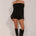 BARLY KNIT HOT SHORT - BLACK