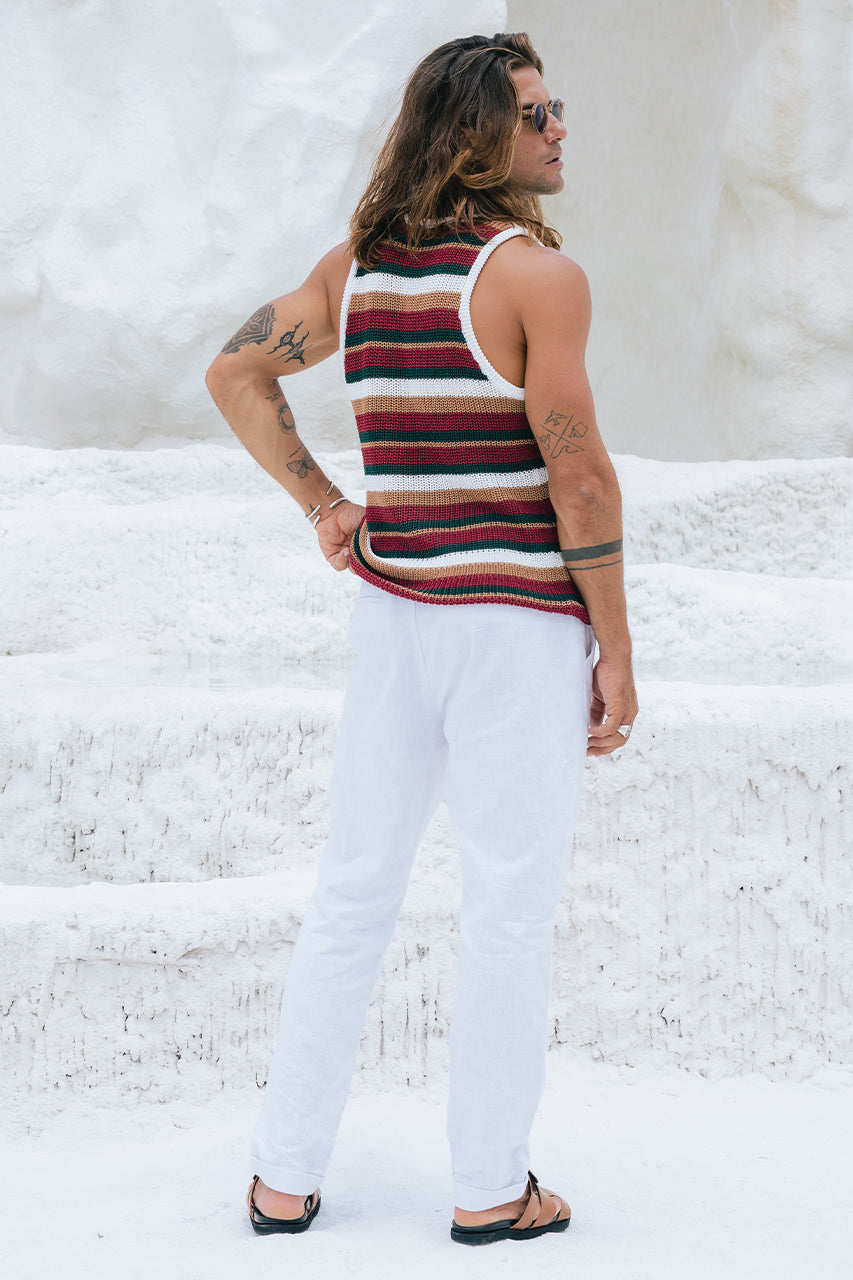 BENSON KNIT TOP - WHITE/GREEN MULTI - BENSON-KNIT-TOP-WHITE-GREEN-MULTI-_2