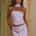 BLAINE REVERSE HALTER TOP - MUSK/CHOC POLKA