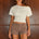 BONNE ONE SHOULDER TOP - WHITE