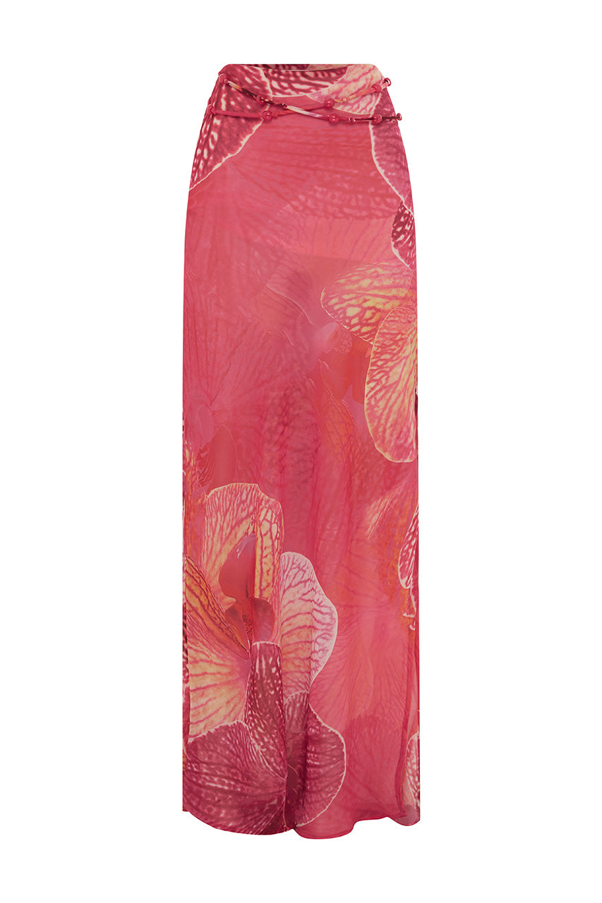 BRANDY MAXI SKIRT - ISABEL PINK - BRANDYMAXISKIRTISABELPINK
