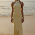 BRIGITTE MAXI DRESS - LEMON
