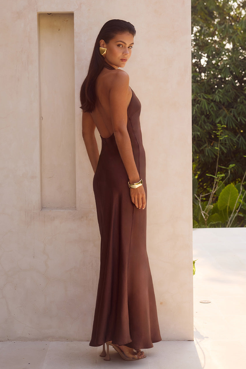 BRIGITTE MAXI DRESS - CHOCOLATE - BRIGITTEMAXIDRESS-CHOCOLATE_2