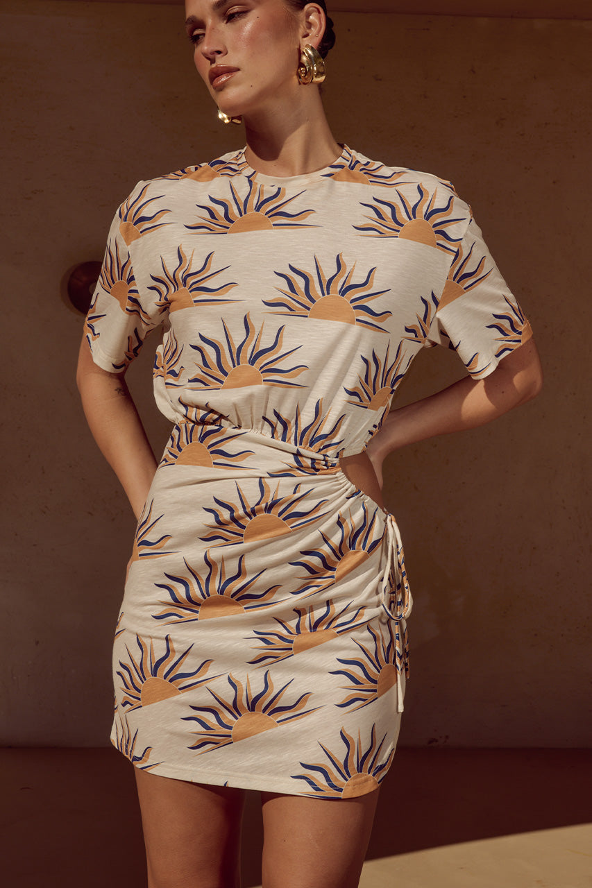 BRIZZIE MINI DRESS - SOLA PRINT - BRIZZIEMINIDRESSSOLAPRINT_2