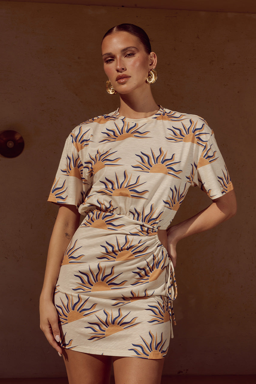 BRIZZIE MINI DRESS - SOLA PRINT - BRIZZIEMINIDRESSSOLAPRINT_3
