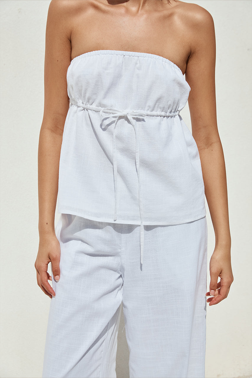 BRONWYN TOP - WHITE - BRONWYN-TOP-WHITE-x-BRONWYN-PANT-WHITE-_2