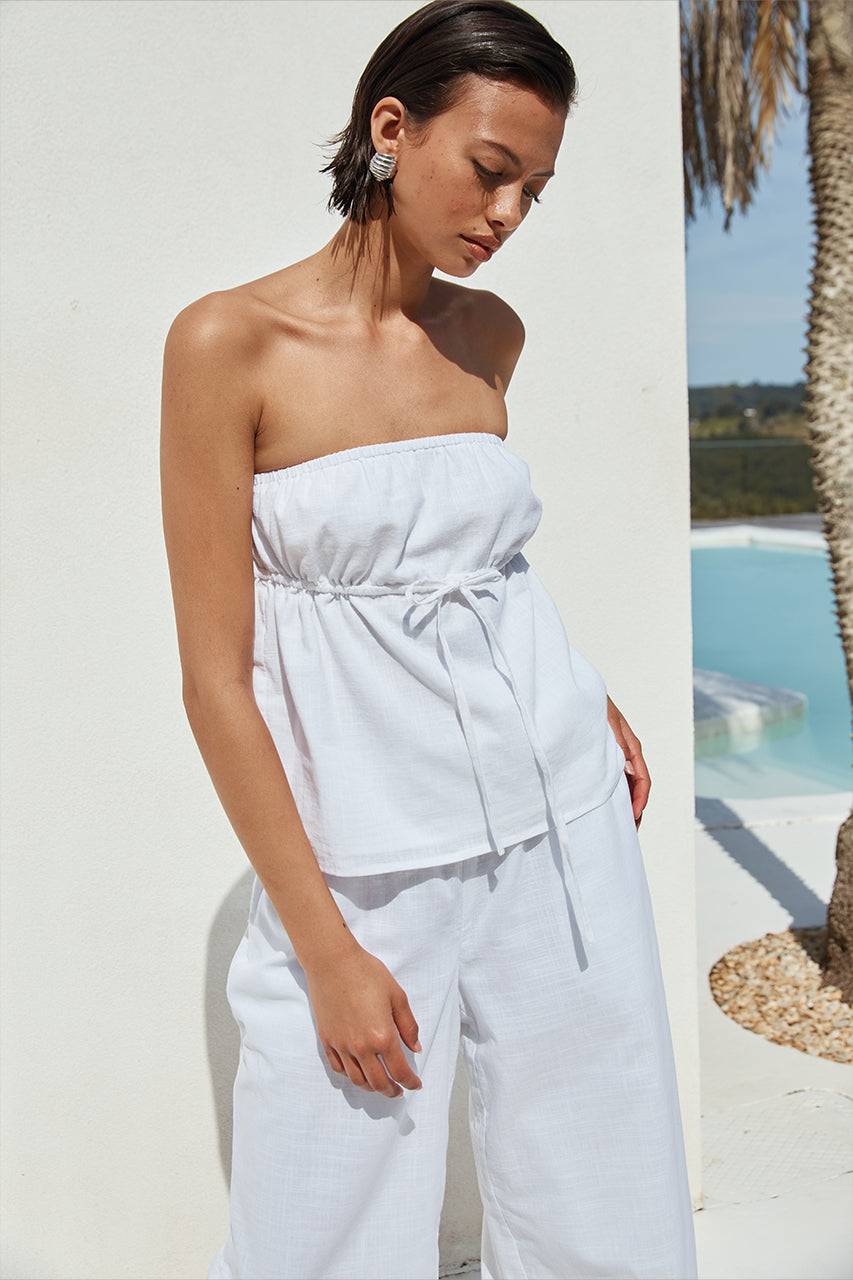 BRONWYN TOP - WHITE XXL - BRONWYN-TOP-WHITE-x-BRONWYN-PANT-WHITE-_5