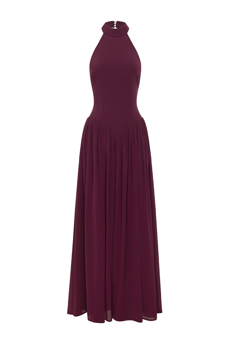 CALIANA HIGH NECK MAXI DRESS - PLUM - CALIANAHIGHNECKMAXIDRESS-PLUM_44ecac4c-f2be-4f47-9f7a-3515fd4deac0