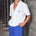 FINLEY TAILORED SHORTS - ROYAL BLUE