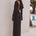 CAMINO MAXI DRESS - BLACK/SAND