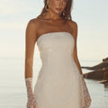 CARLETI MINI DRESS - IVORY